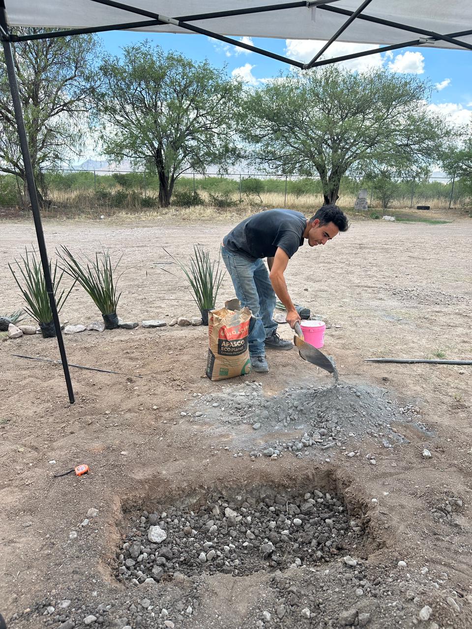 Preparación del terreno para Hyperion